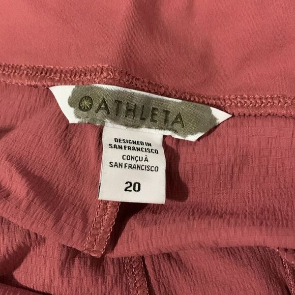 Athleta Trekkie North Jogger in Pink Berry Rose Size 20 NWT - Picture 7 of 9